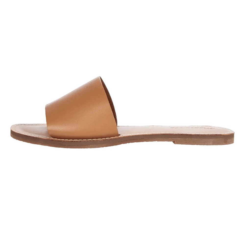 Madewell Shoes Women’s The Boardwalk Post Slide Sandal in Leather Size 8 New - Picture 3 of 7